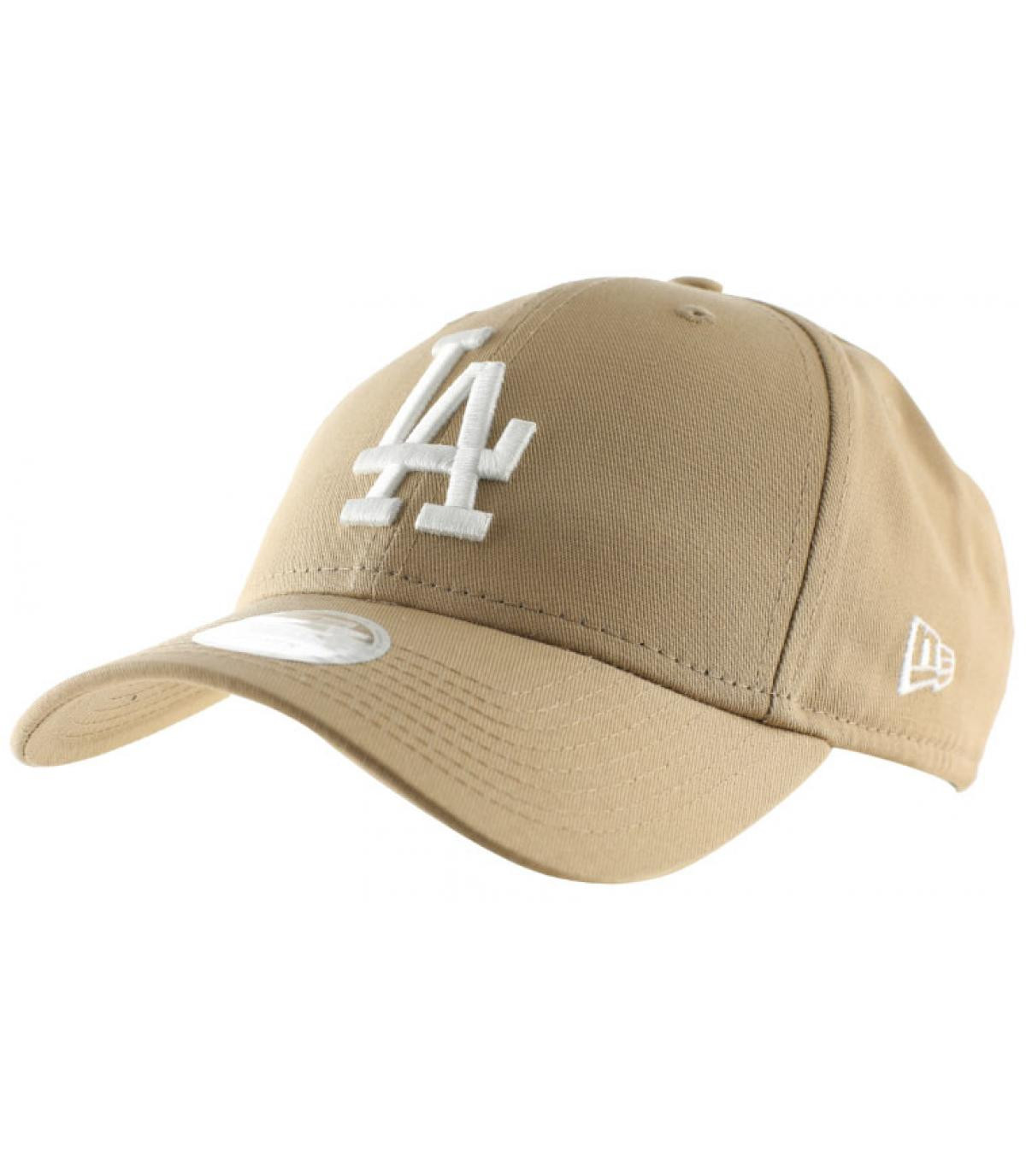 Cap Femme LA League Essential camel New Era Cap Femme LA League Essential camel New Era